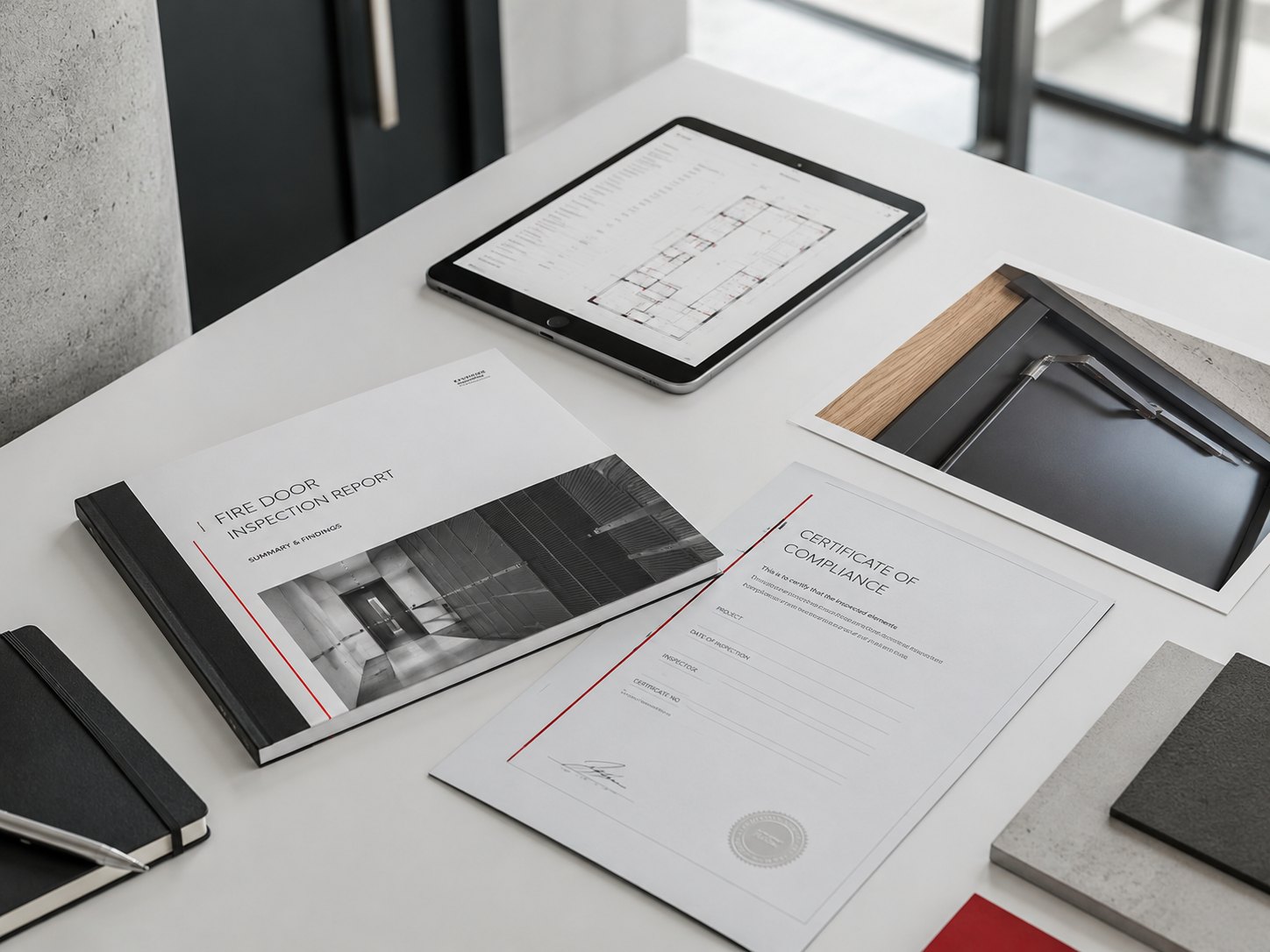 Inspection reports and passive fire documentation